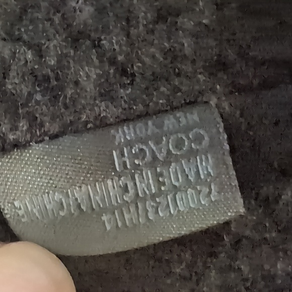 COACH Knee High Boots Black Bailey Safari Leather 7.5 - Picture 15 of 16